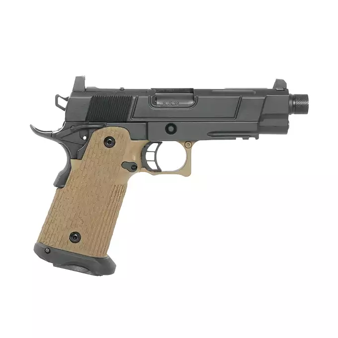 [Zestaw] R504 - Tan [Army Armament] + Tracer Eshooter Flare Cube BT [ESHOOTER]