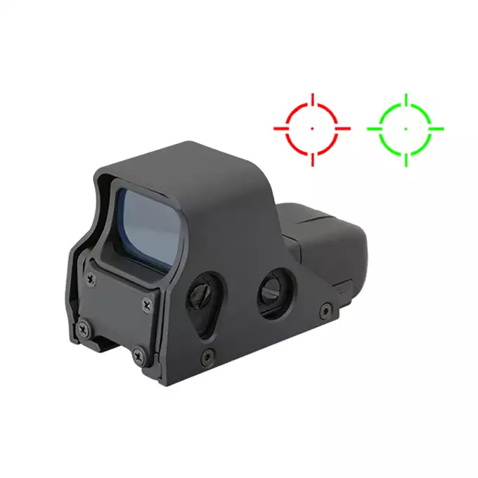 [Zestaw] WE07 AR15 Airsoft z 30RPS i Eshooter ETU [WELLPRO] + Celownik kolimatorowy Holo mod.6 - Black [PCS]