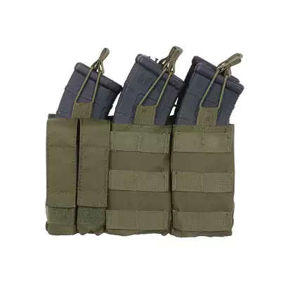 Potrójna ładownica karabinowo-pistoletowa AK/9mm (5 plus 2) - Olive