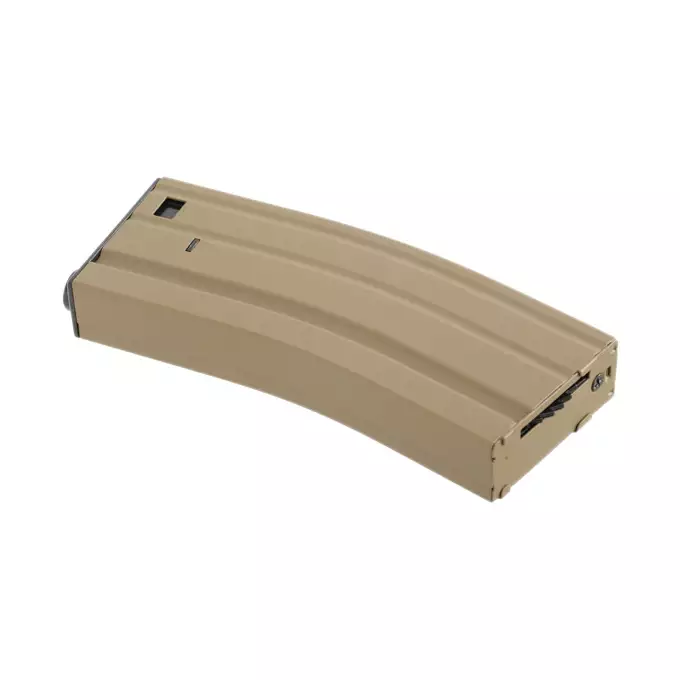Chargeur Acier Hi-cap 300 billes pour replique AR-15/M4 - Dark Earth