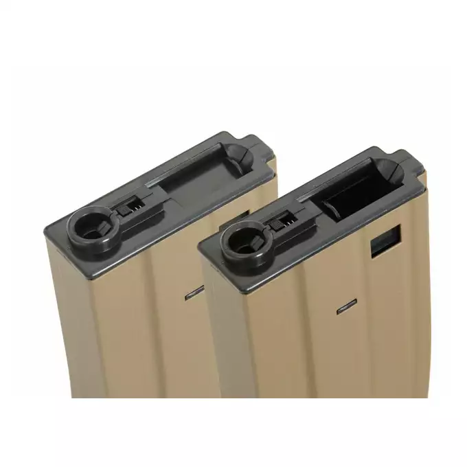 Chargeur Acier Hi-cap 300 billes pour replique AR-15/M4 - Dark Earth