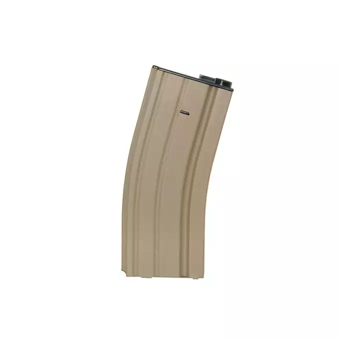 Chargeur Acier Hi-cap 300 billes pour replique AR-15/M4 - Dark Earth