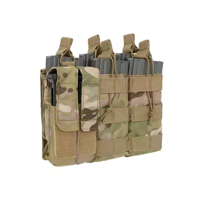 Potrójna ładownica karabinowo-pistoletowa 5,56/9mm (5 plus 2) - MC