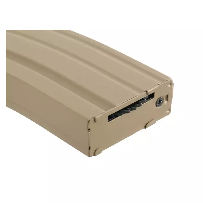 Chargeur Acier Hi-cap 300 billes pour replique AR-15/M4 - Dark Earth