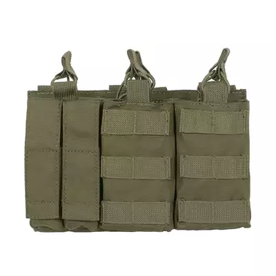 Potrójna ładownica karabinowo-pistoletowa AK/9mm (5 plus 2) - Olive