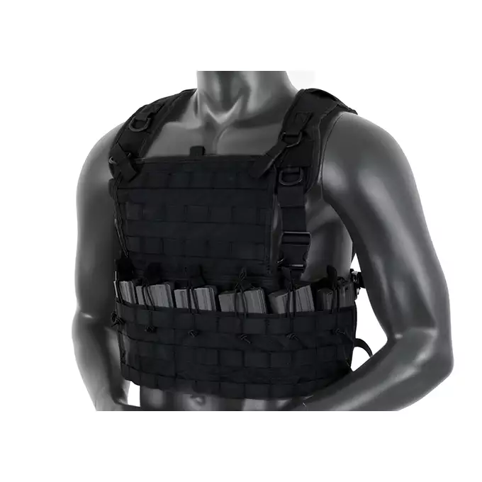 Taktyczny Chest Rig piechoty - Black [8FIELDS]