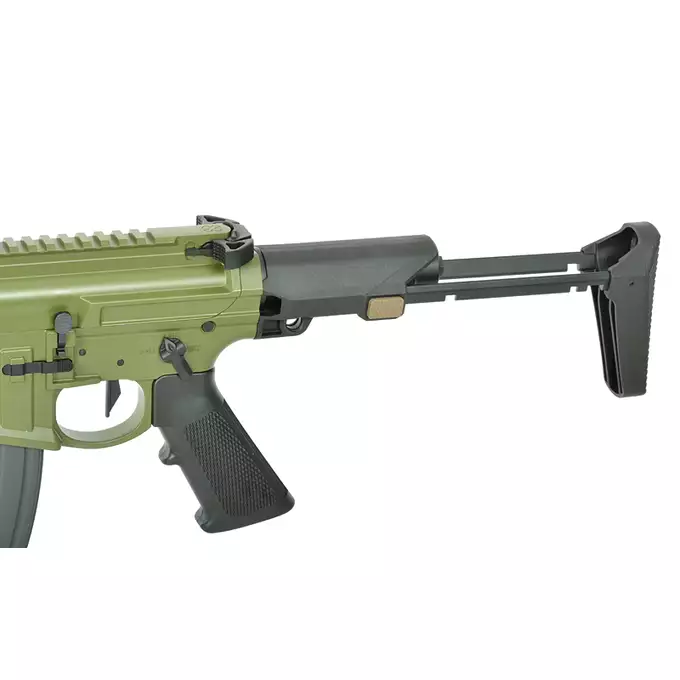 [Zestaw] Replika karabinka Noveske N4 Ghetto Blaster 7" MWS Gen3 GBBR - Bazooka Green [EMG] + Magazynek na Green Gaz do Karabinków Double Eagle MWS 35 kulek - Black [DE]