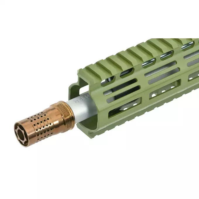 [Zestaw] Replika karabinka Noveske N4 Ghetto Blaster 10.5" MWS Gen3 GBBR - Bazooka Green [EMG] + Magazynek na Green Gaz do Karabinków Double Eagle MWS 35 kulek - Black [DE]