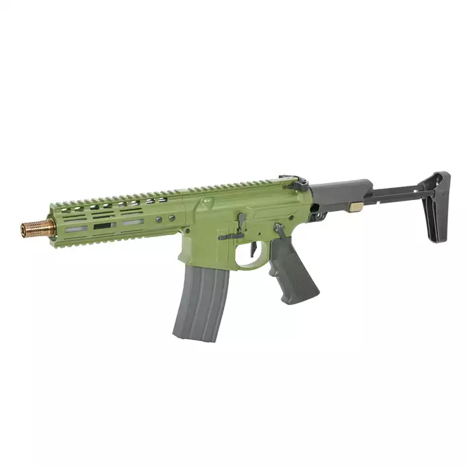 [Zestaw] Replika karabinka Noveske N4 Ghetto Blaster 7" MWS Gen3 GBBR - Bazooka Green [EMG] + Magazynek na Green Gaz do Karabinków Double Eagle MWS 35 kulek - Black [DE]