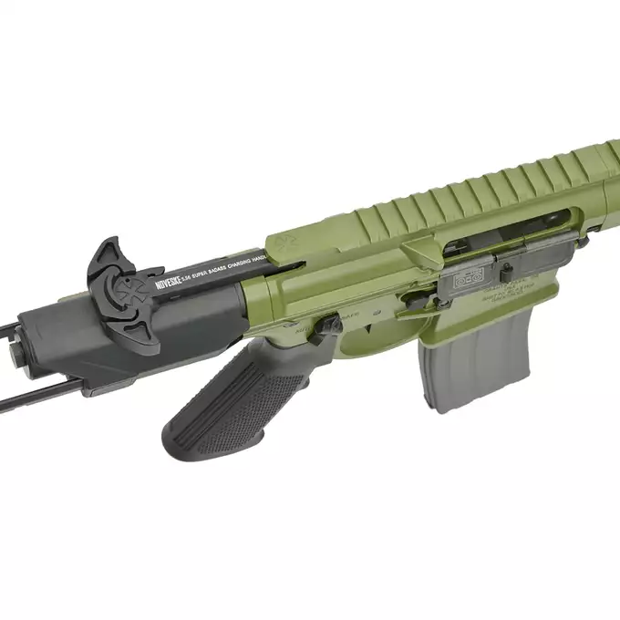 [Zestaw] Replika karabinka Noveske N4 Ghetto Blaster 7" MWS Gen3 GBBR - Bazooka Green [EMG] + Magazynek na Green Gaz do Karabinków Double Eagle MWS 35 kulek - Black [DE]