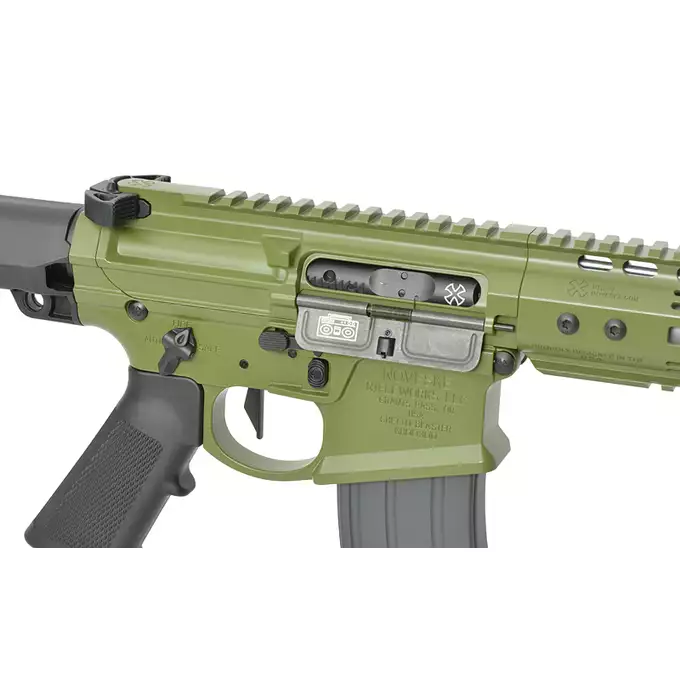 [Zestaw] Replika karabinka Noveske N4 Ghetto Blaster 10.5" MWS Gen3 GBBR - Bazooka Green [EMG] + Magazynek na Green Gaz do Karabinków Double Eagle MWS 35 kulek - Black [DE]