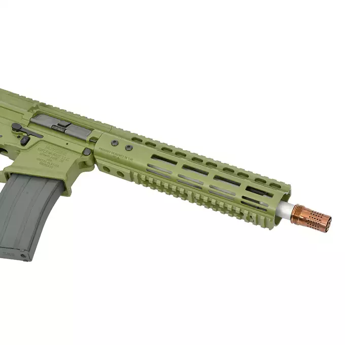 [Zestaw] Replika karabinka Noveske N4 Ghetto Blaster 10.5" MWS Gen3 GBBR - Bazooka Green [EMG] + Magazynek na Green Gaz do Karabinków Double Eagle MWS 35 kulek - Black [DE]
