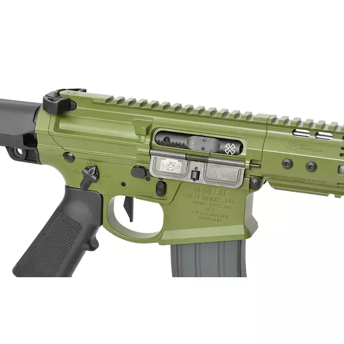 [Zestaw] Replika karabinka Noveske N4 Ghetto Blaster 7" MWS Gen3 GBBR - Bazooka Green [EMG] + Magazynek na Green Gaz do Karabinków Double Eagle MWS 35 kulek - Black [DE]