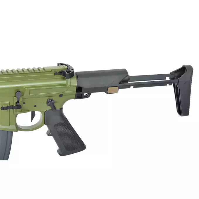 [Zestaw] Replika karabinka Noveske N4 Ghetto Blaster 10.5" MWS Gen3 GBBR - Bazooka Green [EMG] + Magazynek na Green Gaz do Karabinków Double Eagle MWS 35 kulek - Black [DE]