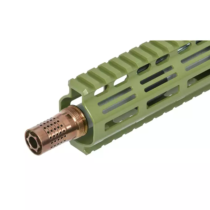 [Zestaw] Replika karabinka Noveske N4 Ghetto Blaster 7" MWS Gen3 GBBR - Bazooka Green [EMG] + Magazynek na Green Gaz do Karabinków Double Eagle MWS 35 kulek - Black [DE]