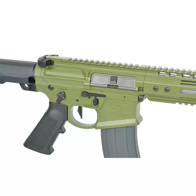 [Zestaw] Replika karabinka Noveske N4 Ghetto Blaster 10.5" MWS Gen3 GBBR - Bazooka Green [EMG] + Magazynek na Green Gaz do Karabinków Double Eagle MWS 35 kulek - Black [DE]