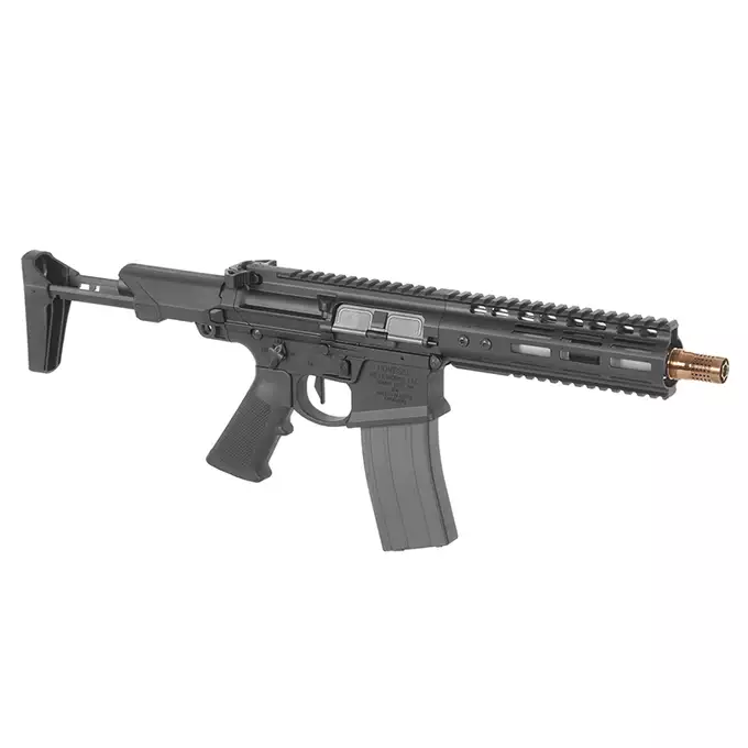 [Zestaw] Replika karabinka Noveske N4 Ghetto Blaster 10.5" MWS Gen3 GBBR - Black [EMG] + Magazynek na Green Gaz do Karabinków Double Eagle MWS 35 kulek - Black [DE]