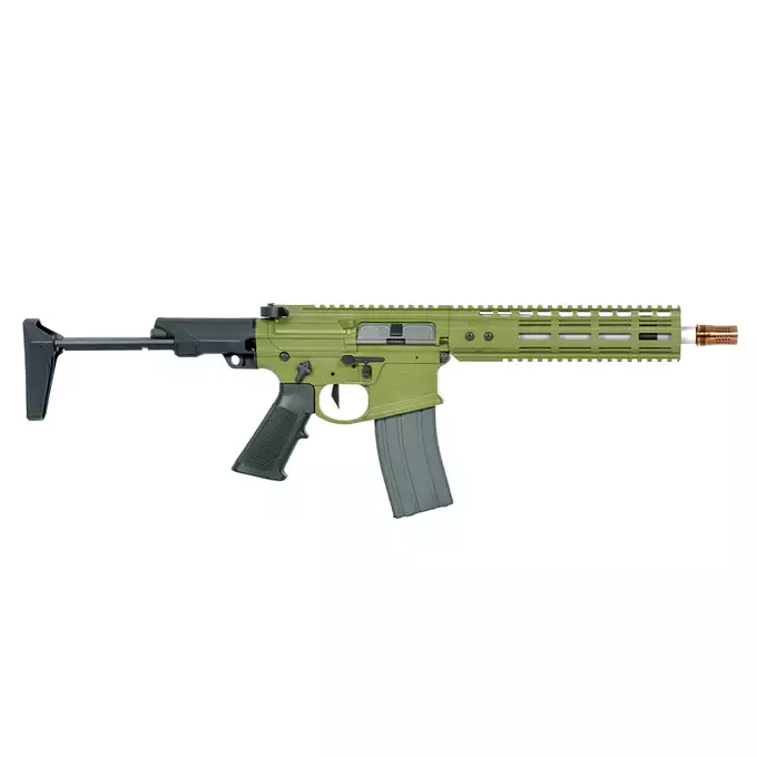 [Zestaw] Replika karabinka Noveske N4 Ghetto Blaster 10.5" MWS Gen3 GBBR - Bazooka Green [EMG] + Magazynek na Green Gaz do Karabinków Double Eagle MWS 35 kulek - Black [DE]