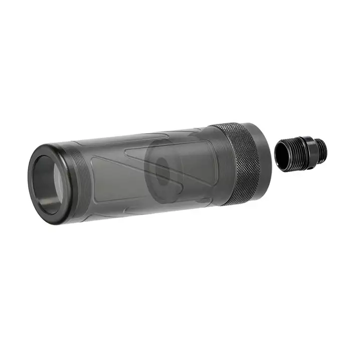 [Zestaw] Tłumik dźwięku Eshooter Flare Tracer - Typ A [ESHOOTER] + Tłumik podświetlający kulki z efektem płomienia Flare M [Eshooter]