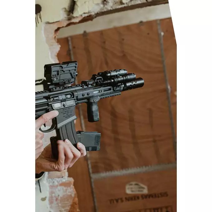 [Zestaw] Tłumik dźwięku Eshooter Flare Tracer - Typ B [ESHOOTER] + Tłumik podświetlający kulki z efektem płomienia Flare M [Eshooter]