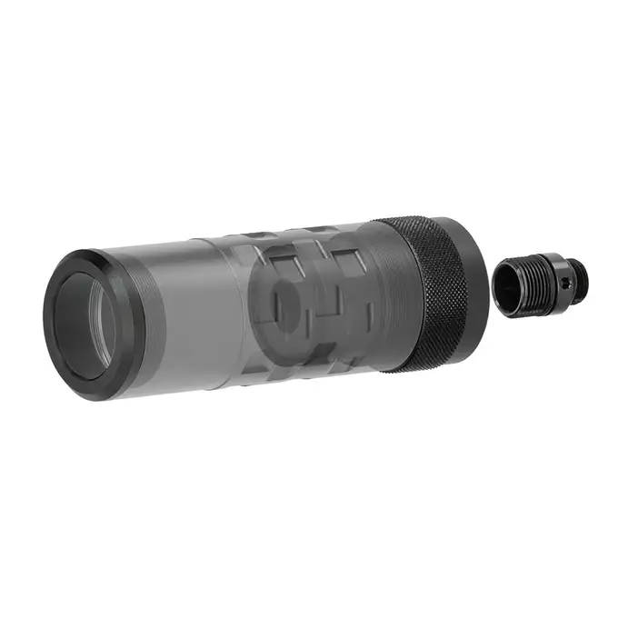 [Zestaw] Tłumik dźwięku Eshooter Flare Tracer - Typ B [ESHOOTER] + Tłumik podświetlający kulki z efektem płomienia Flare M [Eshooter]