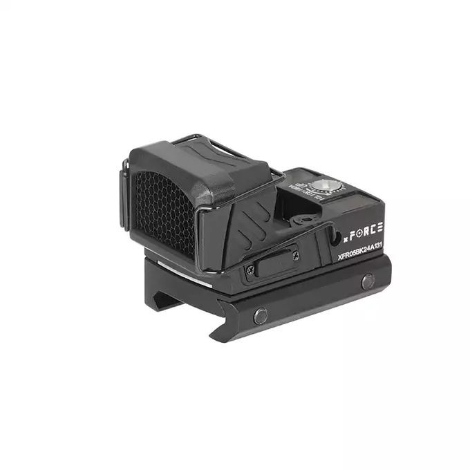 [Zestaw] Mini celownik kolimatorowy xFORCE XR5 Solar Power [JJ Airsoft] + Bateria litowa CR2032 [Energy Cell]