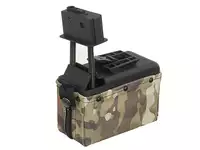 Elektryczny magazynek pudełkowy 1500 kulek do SAW - Multicamo