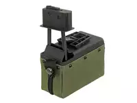 Elektryczny magazynek pudełkowy 1500 kulek do SAW - Olive