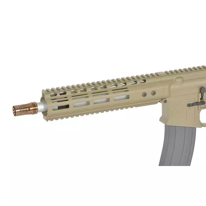 [Zestaw] Replika karabinka Noveske N4 Ghetto Blaster 10.5" MWS Gen3 GBBR - FDE [EMG] + Magazynek na Green Gaz do Karabinków Noveske N4 MWS - Tan [DE]