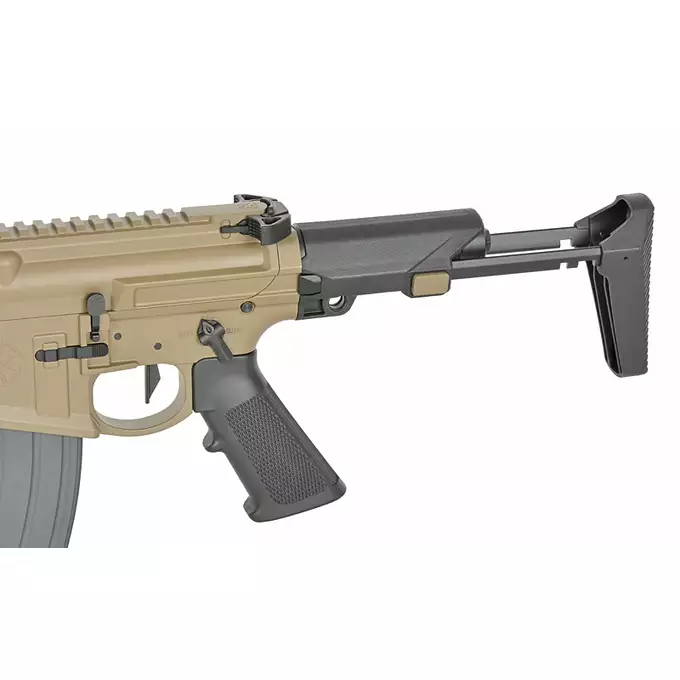 [Zestaw] Replika karabinka Noveske N4 Ghetto Blaster 10.5" MWS Gen3 GBBR - FDE [EMG] + Magazynek na Green Gaz do Karabinków Noveske N4 MWS - Tan [DE]