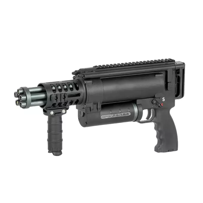 [Set] WE23-MINI Compact Rotary Minigun-Style Replica [WELL] + 600rd Magazine for the WE23-MINI Minigun [WELL]