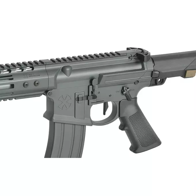 [Zestaw] Replika karabinka Noveske N4 Ghetto Blaster 10.5" MWS Gen 3 GBBr - Sniper Grey [EMG] + Magazynek na Green Gaz do Karabinków Noveske N4 MWS - Black [DE]