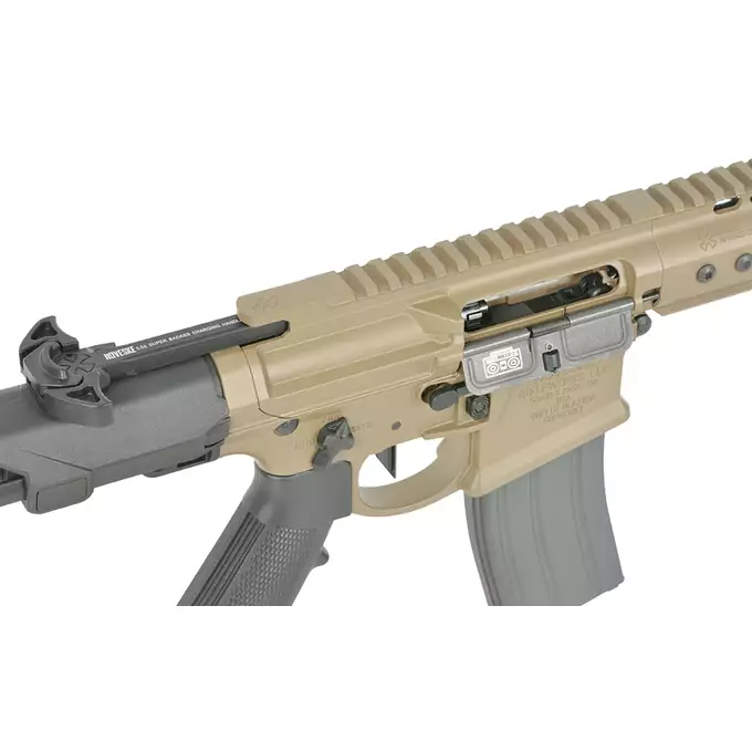 [Zestaw] Replika karabinka Noveske N4 Ghetto Blaster 10.5" MWS Gen3 GBBR - FDE [EMG] + Magazynek na Green Gaz do Karabinków Noveske N4 MWS - Tan [DE]