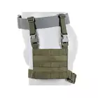 [Zestaw] Kangurowy panel udowy - Olive [8FIELDS] + Pojedyncza wkładka na magazynki karabinowe AR-15/M4 - Black [8FIELDS]