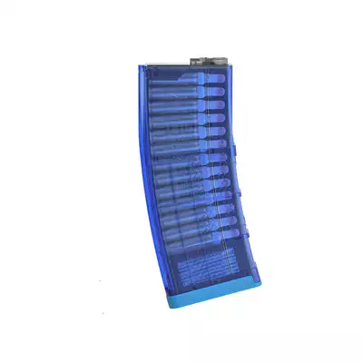 180rd Lancer L5AWM 300BLK Style Train-Safe AEG Magazine - Blue [EMG]