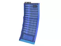 180rd Lancer L5AWM 300BLK Style Train-Safe AEG Magazine - Blue [EMG]