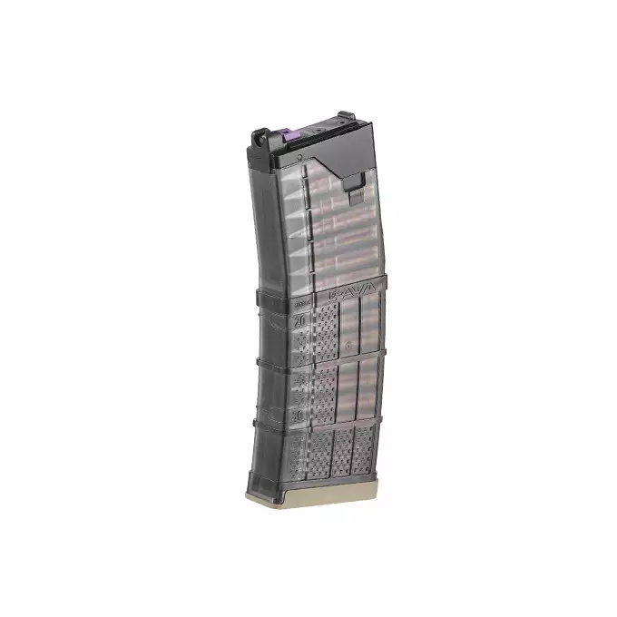 Green Gas LANCER L5 300blk AWN magazine for CGS, MWS GBBr - FDE [EMG]