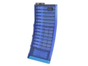 180rd Lancer L5AWM 300BLK Style Train-Safe AEG Magazine - Blue [EMG]