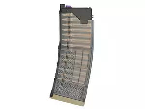 Green Gas LANCER L5 300blk AWN magazine for CGS, MWS GBBr - FDE [EMG]