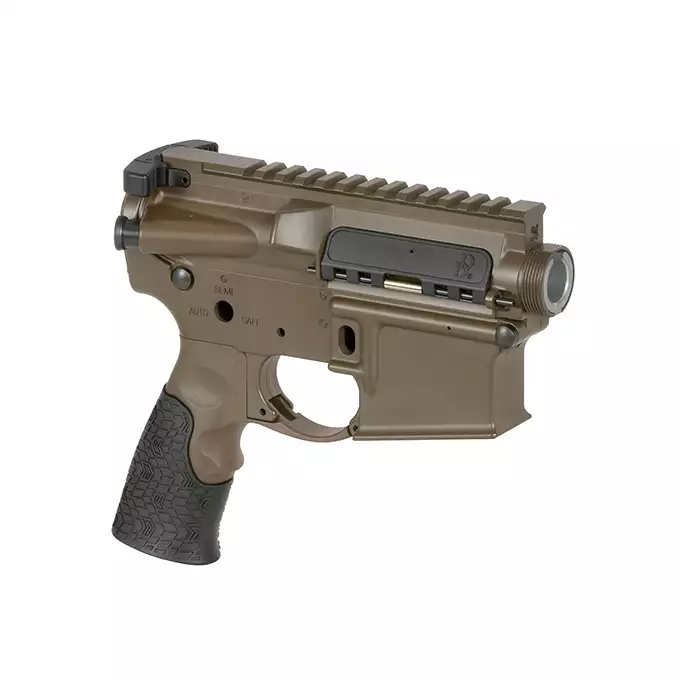 Zestaw korpusu Daniel Defense Mk18 RIII  MWS,CGS Brązowy [EMG]