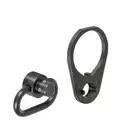 Push Button QD Sling Swivel - Black [KUBLAI]