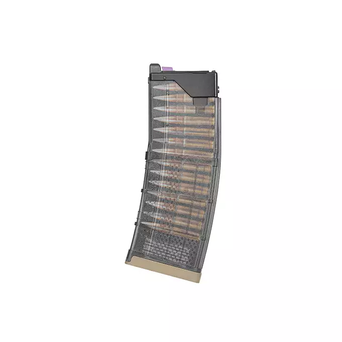 Green Gas LANCER L5 300blk AWN magazine for CGS, MWS GBBr - FDE [EMG]