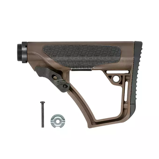 DD-Type Stock licensed by Daniel Defense for AR15/M4 Brown [EMG]