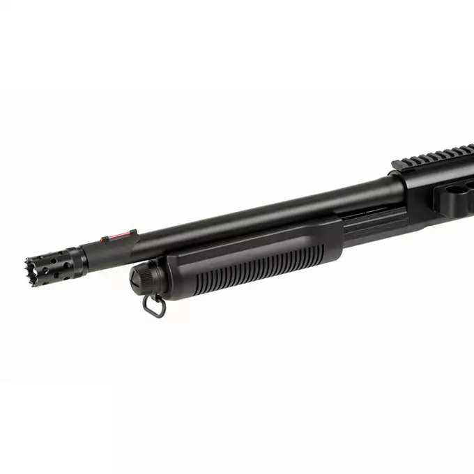 [Zestaw] CM.356M Tactical Full Metal - Black [CYMA] + Zestaw 6 naboi na 30 kulek do strzelby [EE]