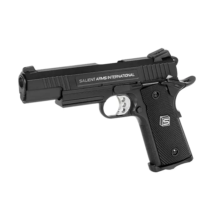 [Zestaw] Replika pistoletu SAI 1911 Long Slide [EMG] + Magazynek Green Gas 1911 [Double Bell]
