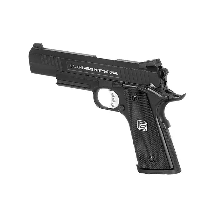 [Zestaw] Replika pistoletu SAI 1911 Long Slide [EMG] + Magazynek Green Gas 1911 [Double Bell]