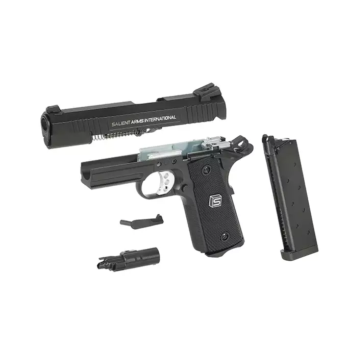 [Zestaw] Replika pistoletu SAI 1911 Long Slide [EMG] + Magazynek Green Gas 1911 [Double Bell]