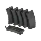 5x Magazynek M4/M16 Mid-Cap 70 kulek plus Speed Loader - Black [SRC]