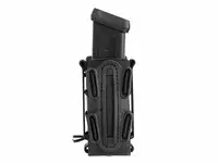 Porte chargeur pistolet Soft Shell MOLLE Clip - Black [TMC]