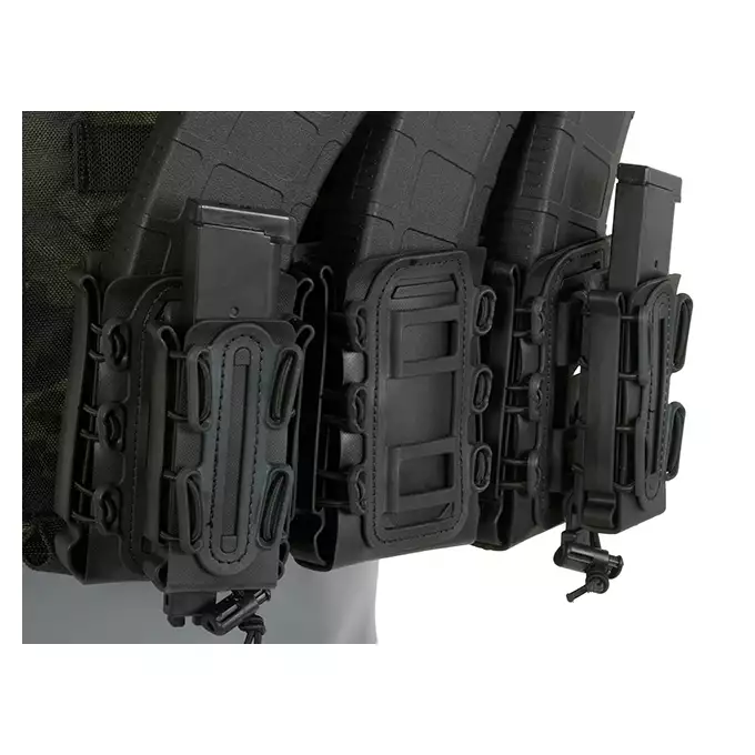 Ładownica Soft Shell na magazynki do pistoletu - Black [TMC]